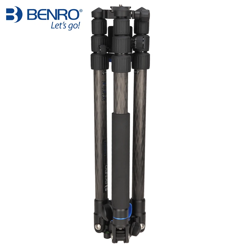 Benro GC168TB1 штатив Углеродные волоконные штативы монопод для Камера с B1 шаровая Головка 4 секции макс. нагрузка