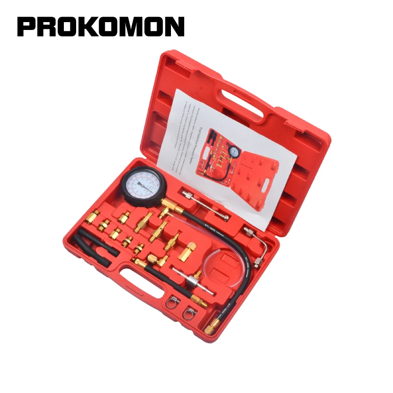 0 140 фунтов/кв. дюйм топливный насос для испытания давления инжектор тест er манометр комплект большинства