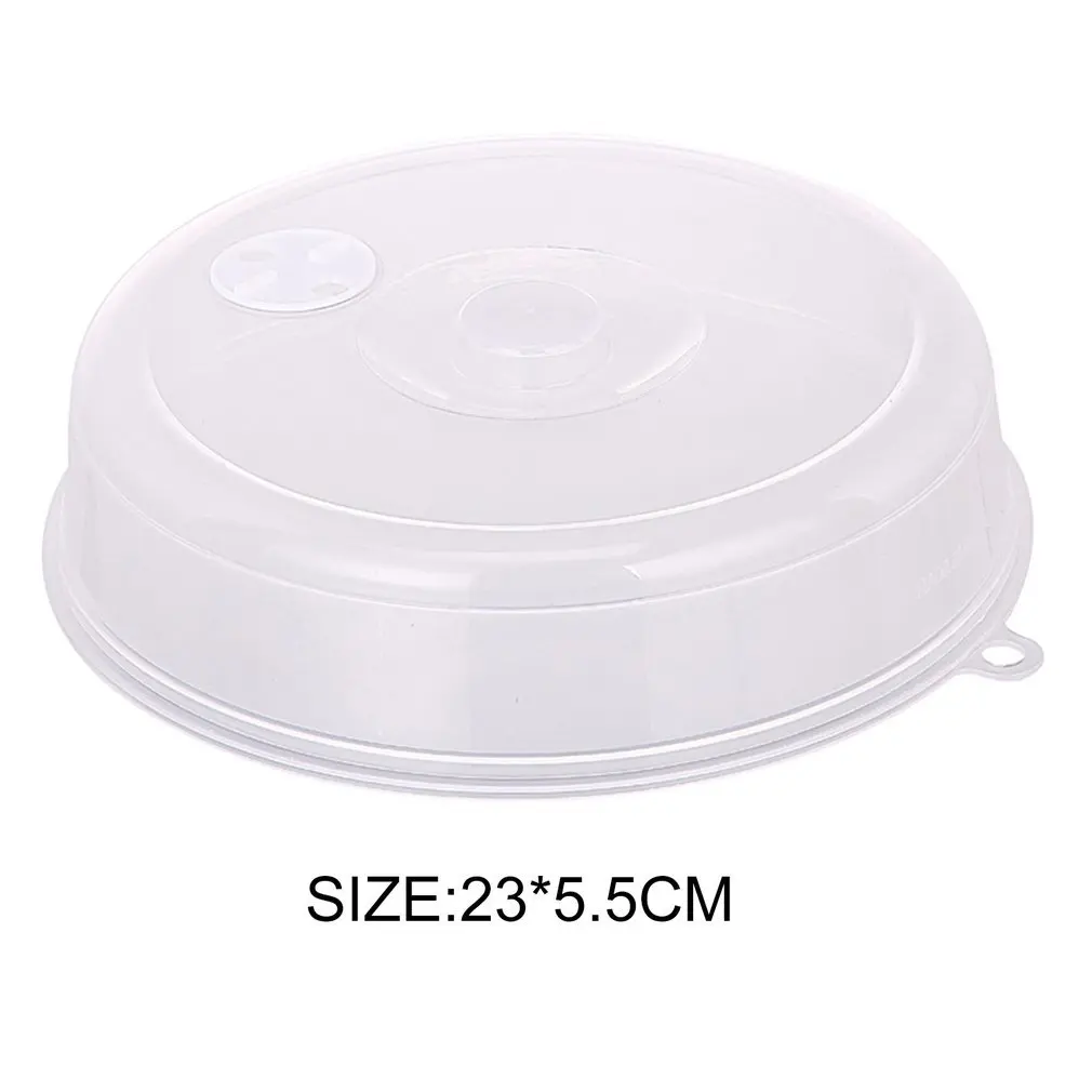

Microwave Plate Cover Lid with Steam Vents Fresh-keeping Bowl Cover Stackable Microwave Splatter Cover Sealing Disk Cover