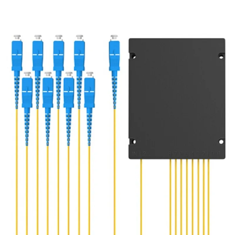 

Differential Wire Harness SC Box 1 X 8 Fiber Optical Splitter PLC Strong Stability Fiber Optical Connector