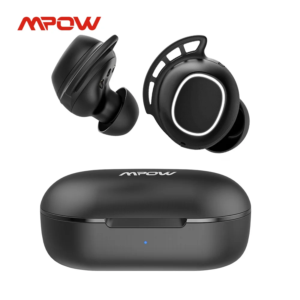 Mpow-auriculares inalámbricos M30/M30 Plus, por Bluetooth, con sonido de graves profundos, IPX8 resistentes al agua, para correr y hacer deporte