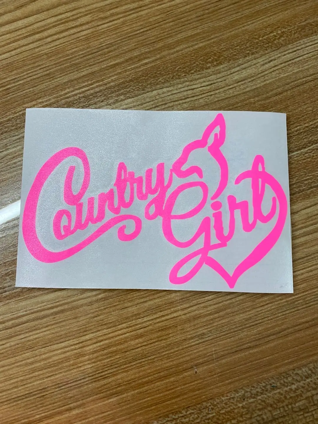 Кантри девушка олень дом стена Стекло окно наклейка Блокнот Наклейка Автомобиль