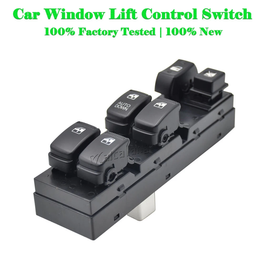 

Fast Delivery Front Left Power Master Window Control Switch Button For Hyundai Tucson 2005-2010 93570-2E000 935702E000