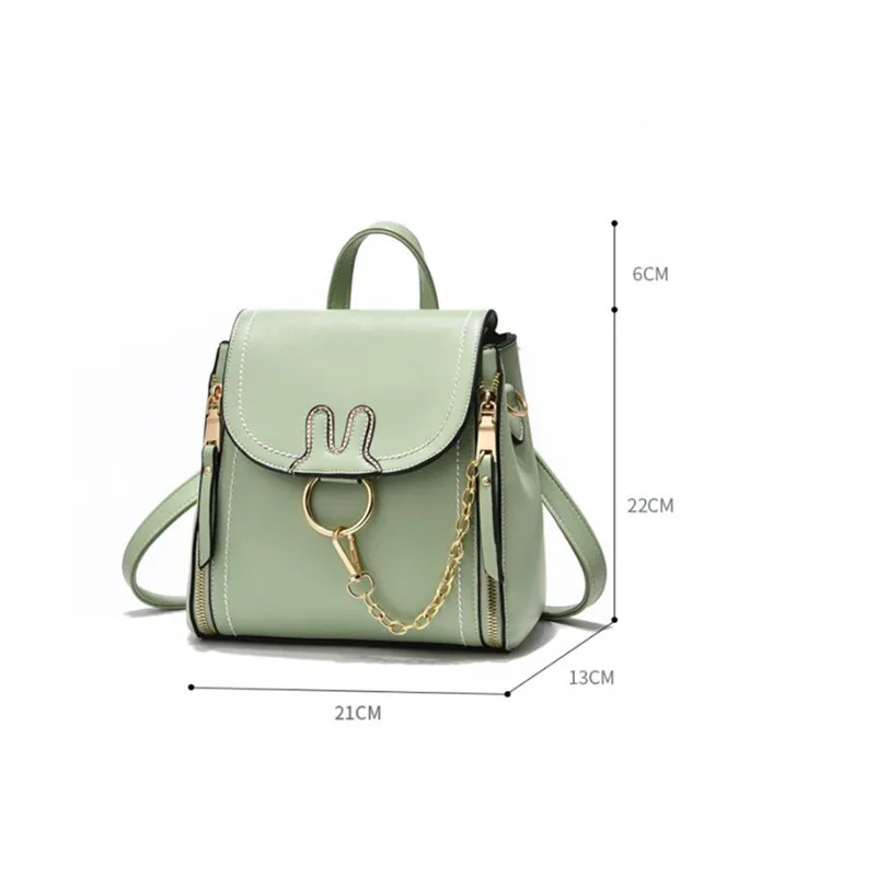 

Vento Marea Pu Leather School Bag For Teenage Girl Multi Fuctional Women Backpack Preppy Style Cute Shoulder Bag In Brand Design
