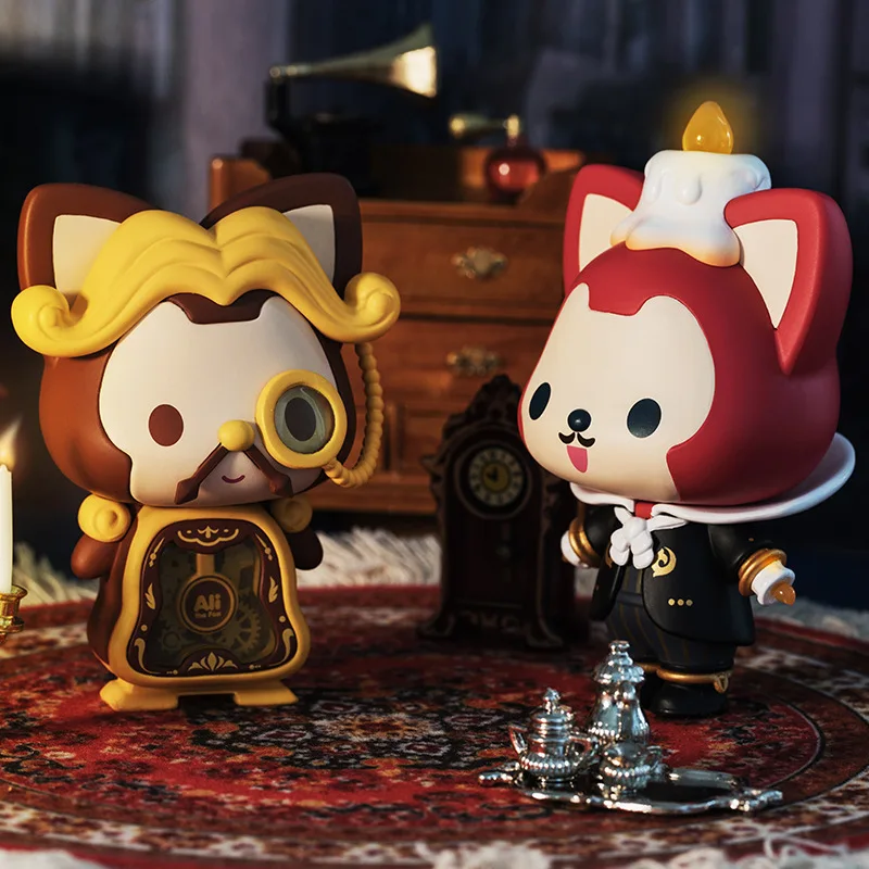 

Ali's Fairy Tales Blind Box Rose Secret Realm Series Fox Guess Bag Action Figure Cute Animal Model Kid's Gifts Anime Toys Decor