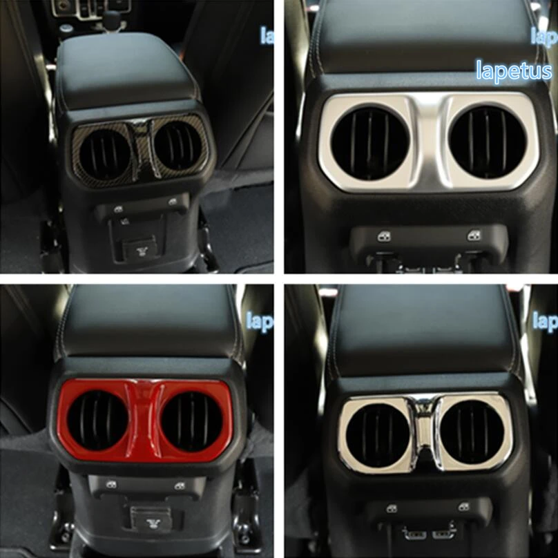 

Задняя крышка для вентиляционного отверстия заднего кондиционера Lapetus, обшивка рамы ABS для Jeep Wrangler JL 4 Door 2018 - 2020