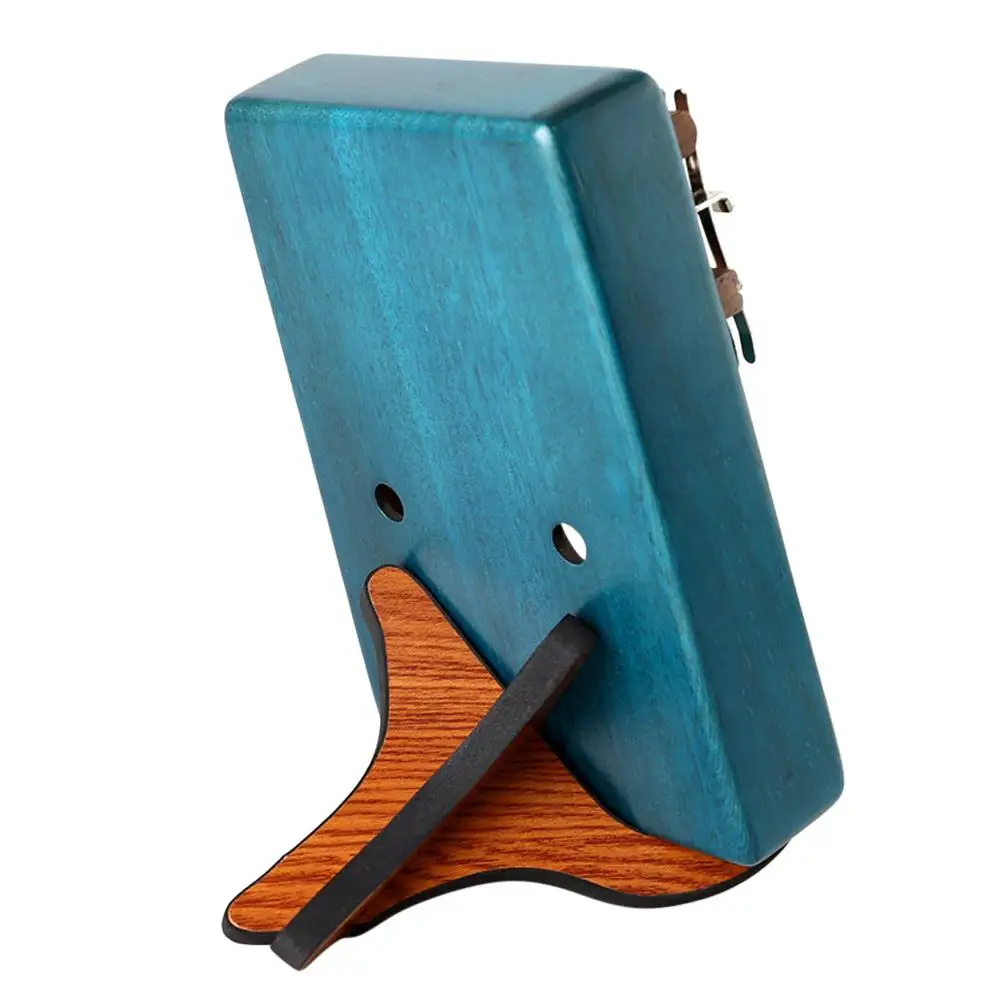 Портативный складной держатель Kalimba Вертикальная деревянная подставка для