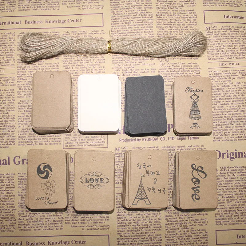 100 шт/партия Европейское кружево для рукоделия висячая бирка Свадьба День