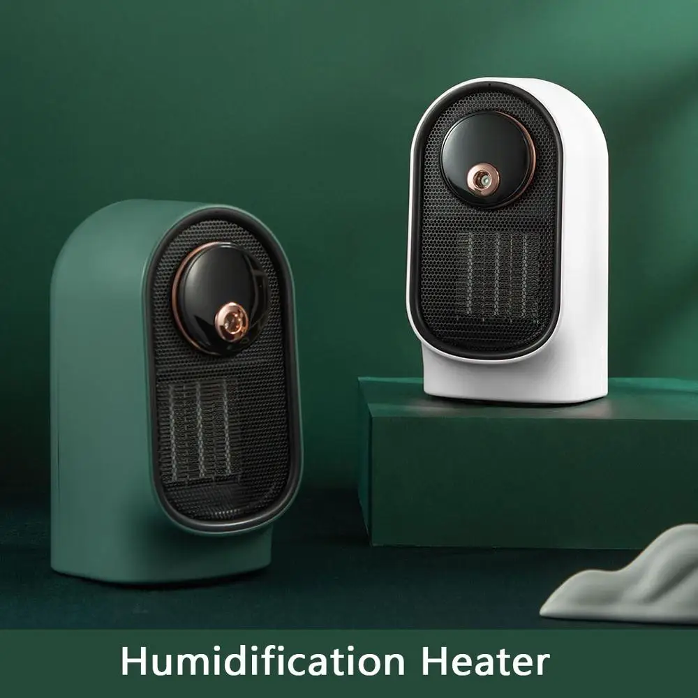 

Youpin Desktop Humidification Heater Portable Electric Space Heater 800W Safe Ceramic Heater Fan for Office Room Desk Indoor Use