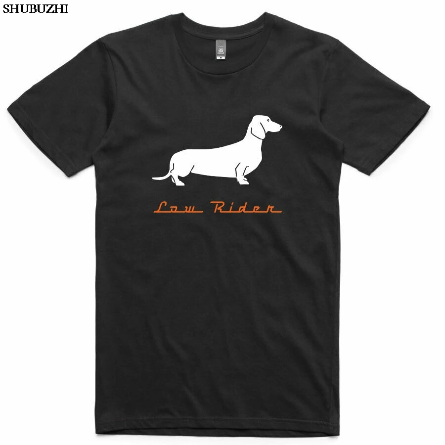

Low Rider Dachshund Sausage Wiener Dog Men's T-Shirt men fashion cotton t-shirt male brand tee-shirt euro size