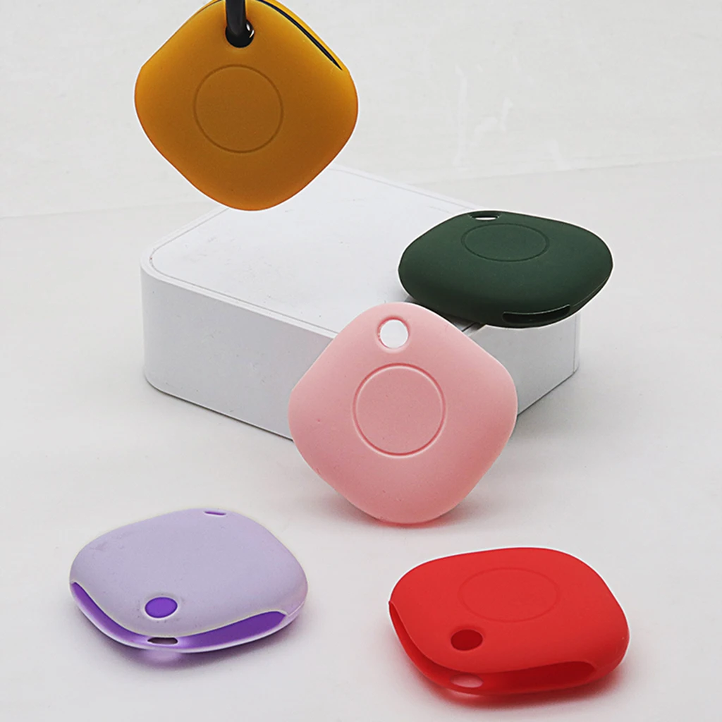 

Protective Cover Shockproof Soft Silicone Case Shell Protector for-S-amsung -Galaxy SmartTag Bluetooth Tracker Accessories