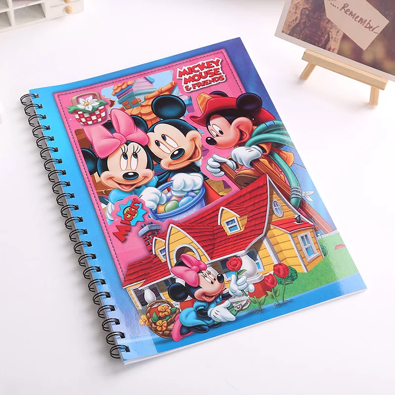 Микки Минни мультфильм катушки блокнот автомобиль мобилизация живопись