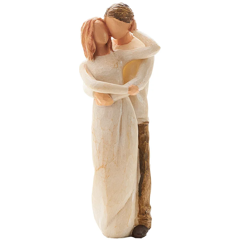 

Resin People Model Living Room Accessories Statue Gift Sculpture Ornaments Home Creative Scene Decoration Tabletop Figurines