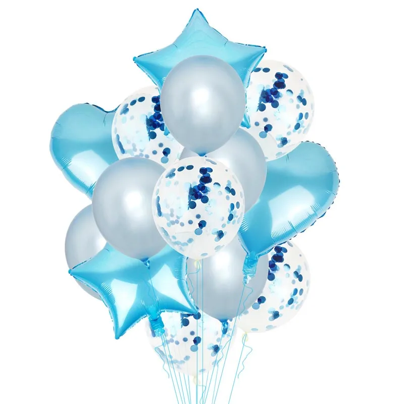 8 сезон первый день рождения гелиевые цифры шар Единорог украшения для вечеринки