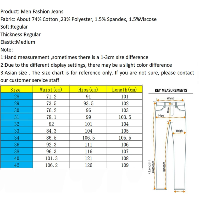 Мужские джинсы бренд 2020 бизнес Стрейчевые зауженные мужские джинсовые брюки