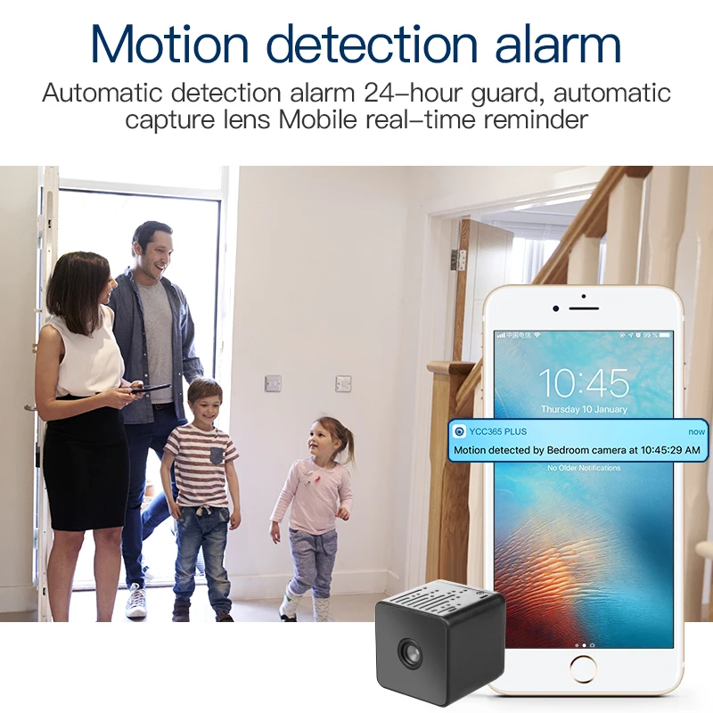 

Smart Camera Webcam 1080P WiFi Pan-tilt Night Vision 360 Angle Video Camera Baby Monitor Home Security Camera