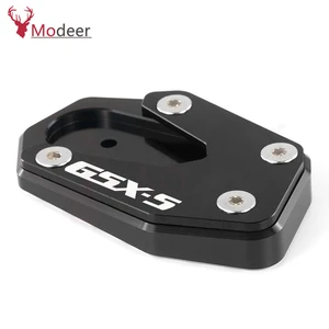 Kickstand Side Stand Support Plate Pad For Suzuki Gsxs 1000s GSX S 1000 S 2019 2020 -2022 GSX-S GSX S1000S Enlarge Extension Pad