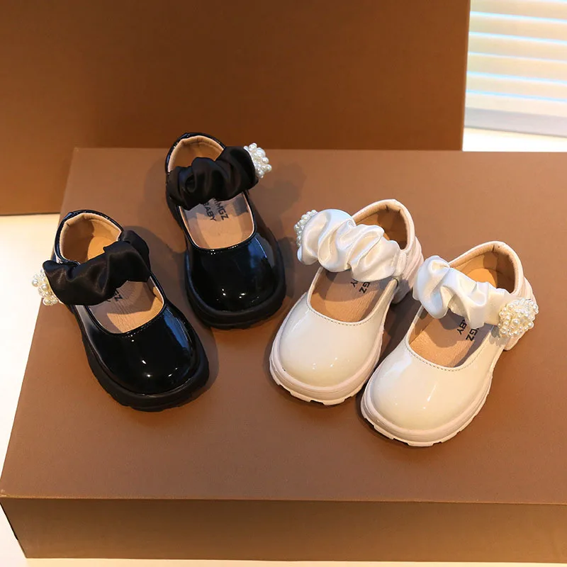 

Girls leather shoes 1-6 years old princess shoes baby single shoes birthday party shoes 21-30