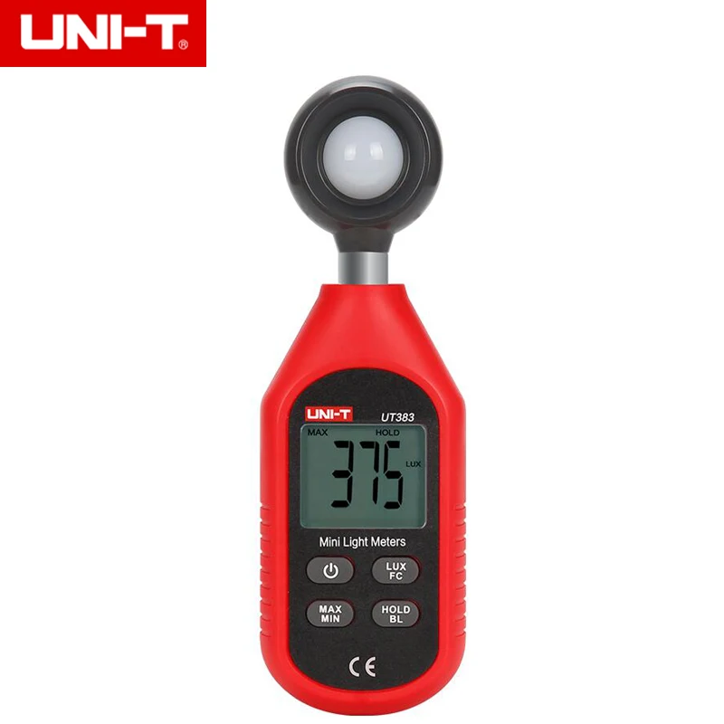 

Цифровой Luxmeter фонарь UNI-T UT383 0 ~ 200000 Люкс