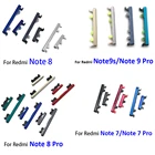 10 шт.лот, новая кнопка включения + Кнопка громкости боковой кнопки для Xiaomi Redmi Примечание 8 9 Pro 9S Note 7Pro громкости кнопка включения боковой ключ