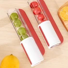 Томаты Черри застежкой-молнией тесак нож для резки фруктов винограда мясо половина резки кухонные принадлежности, фрукты инструмент для фруктов, овощей торта украшения