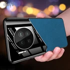 Y9A Y7 Pro 2018 Y8 P Чехлы, роскошный кожаный чехол XUANYAO для Huawei Y9 2019 Y9 Prime 2019, твердый металлический Магнитный кожаный чехол