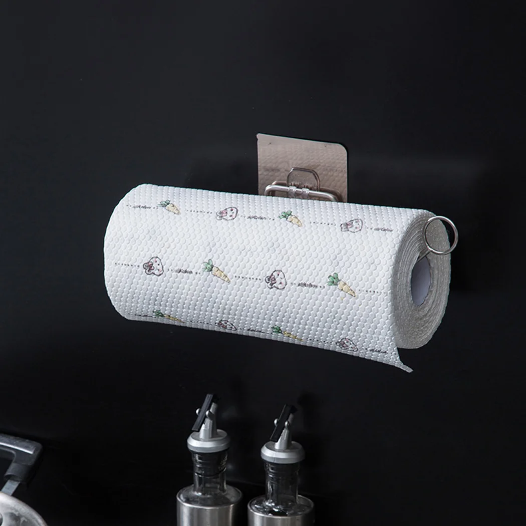 

Stainless Steel Napkin holder Towel Rack Kitchen Bathroom Organization