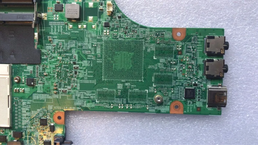 

KEFU For DELL Inspiron N5010 DP/N 0Y6Y56 0VX53T 0 V X 53 T VX53T Laptop Motherboard HM57 DDR3 Integrated Graphics Card Test OK