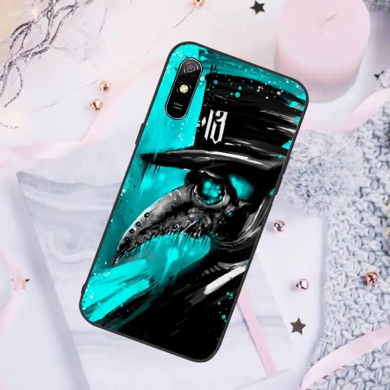 

Plague Doctor Phone Case For Xiaomi Redmi note 7 8 9 pro 8T 9A 9S Mi Note 10 Lite pro