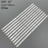 10piecelot 395mm led backlight lamp strip 5leds for sony 40 inch tv klv 40r470a svg400a81 rev3 121114 s400h1lcd 1