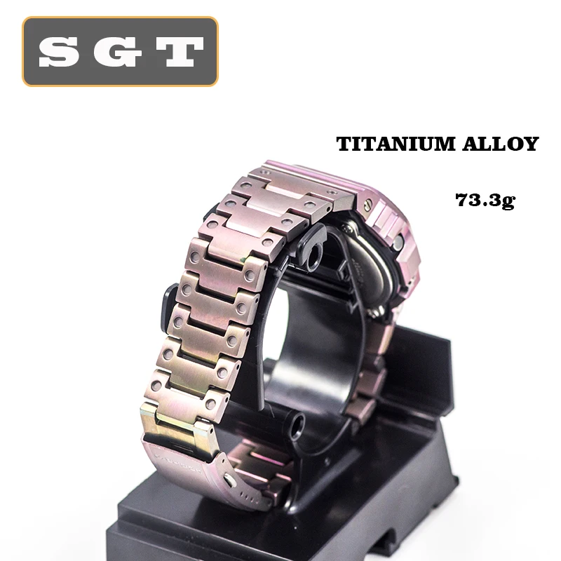 Браслет для наручных часов из титанового сплава DW5600 DW5610 GW5600 Series, ремешок для наручных часов, подходит для часов, рамка, чехол, твердая рамка