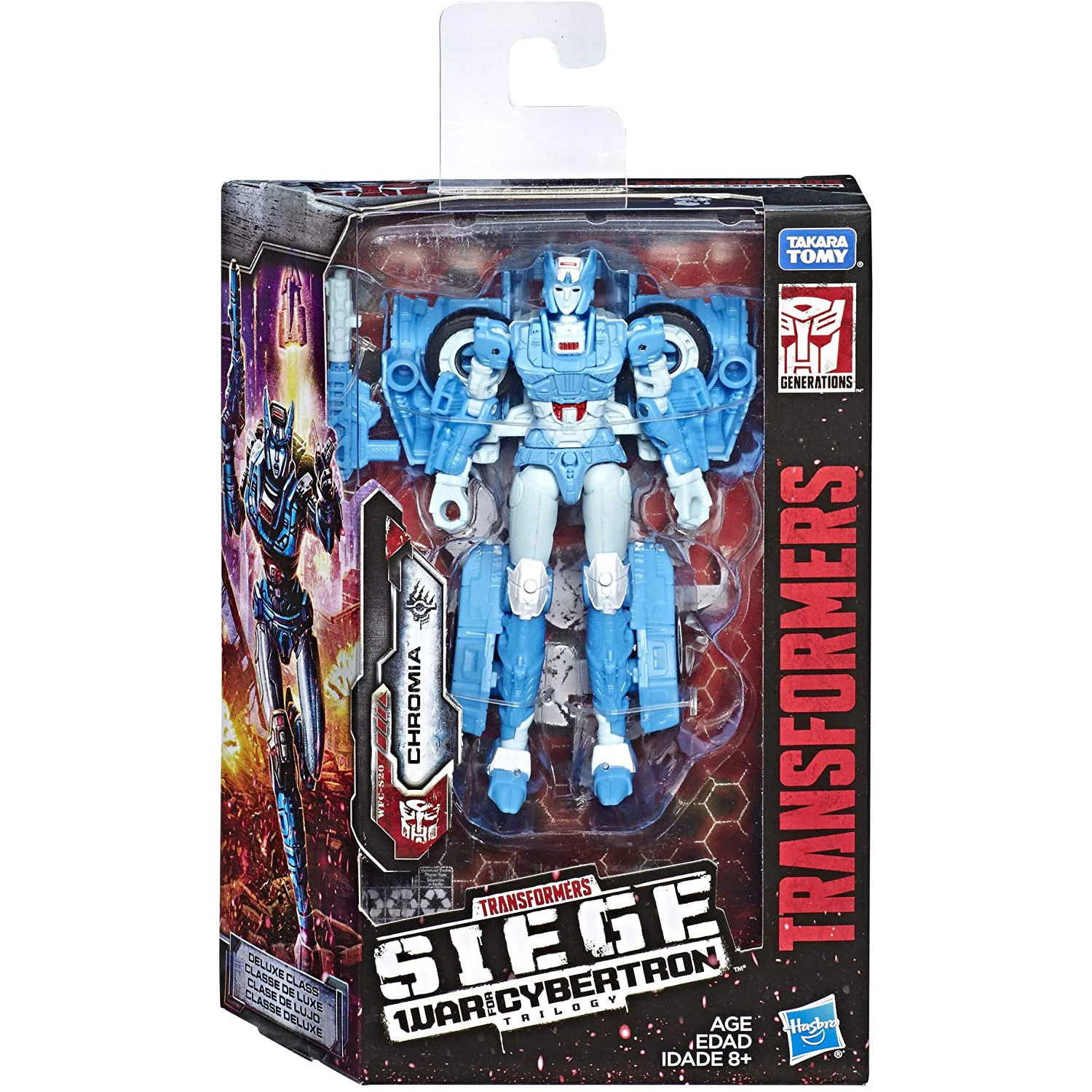 Игрушечные фигурки Hasbro Трансформеры поколения война для Cybertron Deluxe WFC-S20 Chromia