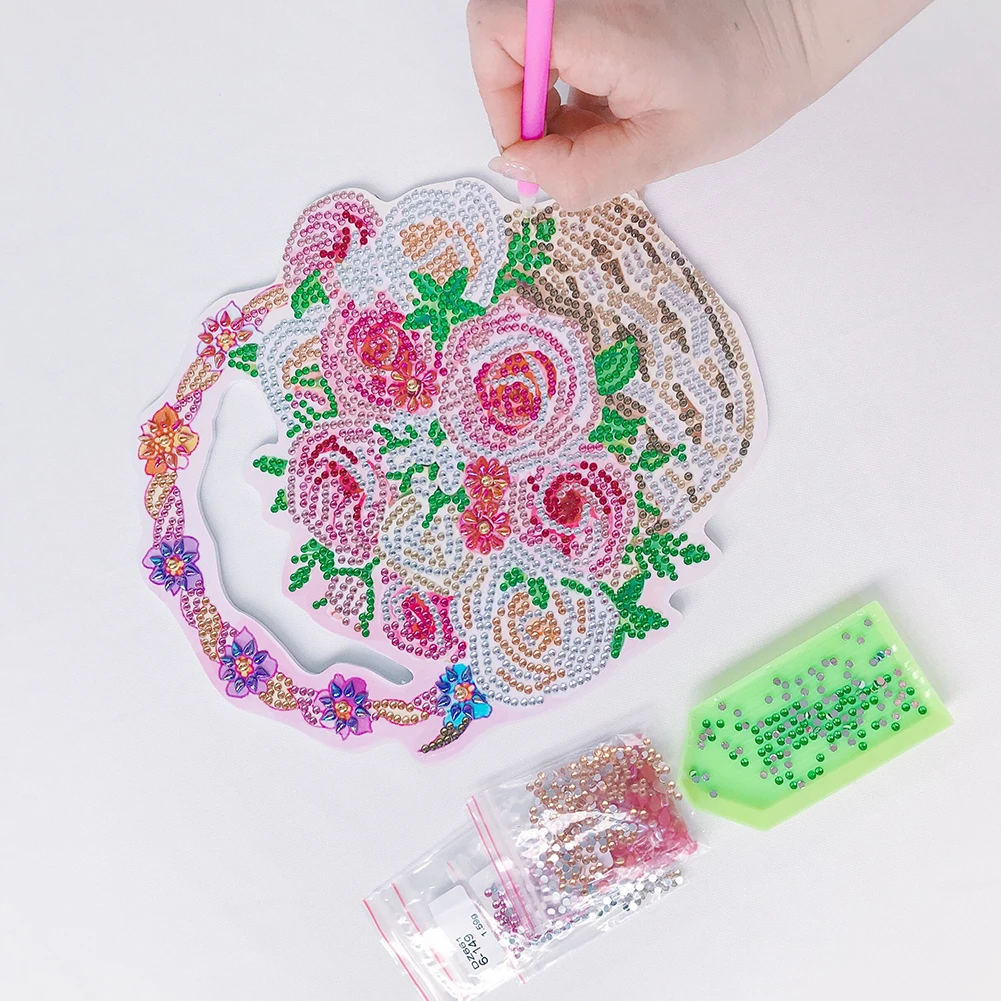 Набор для алмазной вышивки Цветочная корзина | Дом и сад