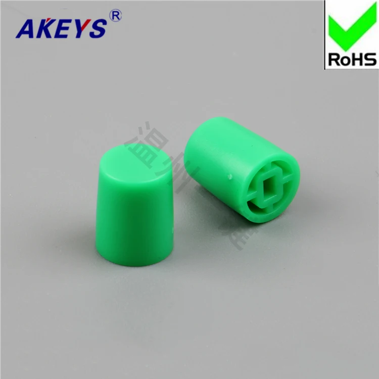 

15pcs A19 key cap/yellow, red, blue, white, black, green and grey with 7*7/8*8/8.5 self-locking cap switch 8*8