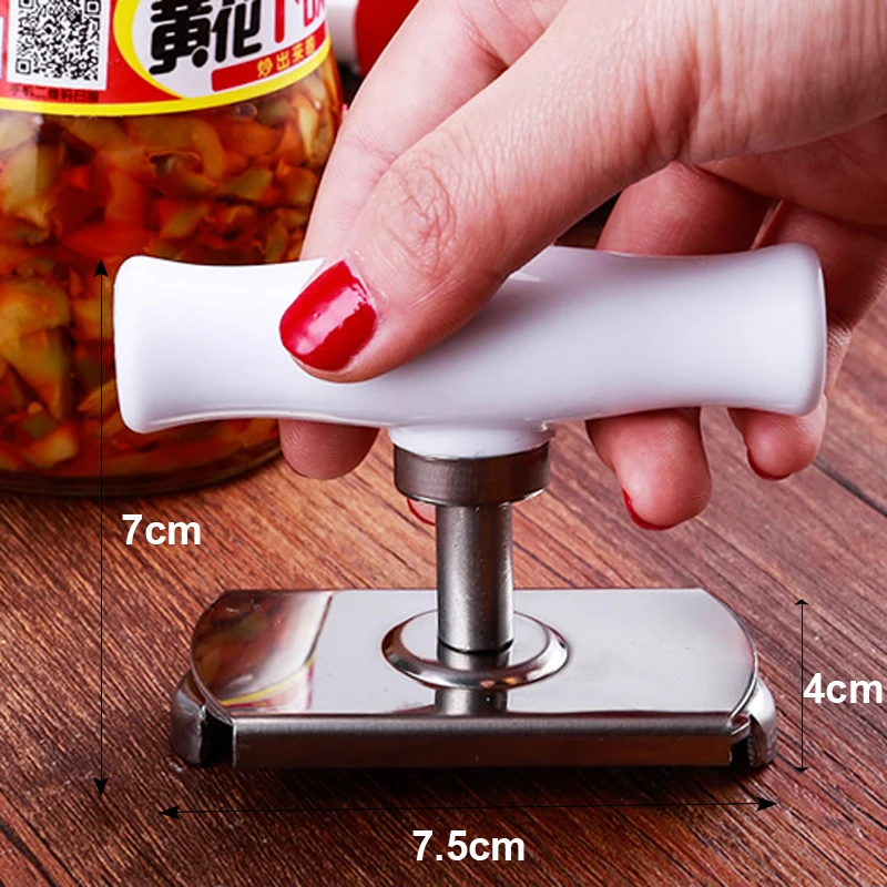 

Adjustable Multi-function Bottle Cap Opener Stainless Steel Lids Off Jar Opener Labor-saving Screw Can Opener For Kitchen Gadget
