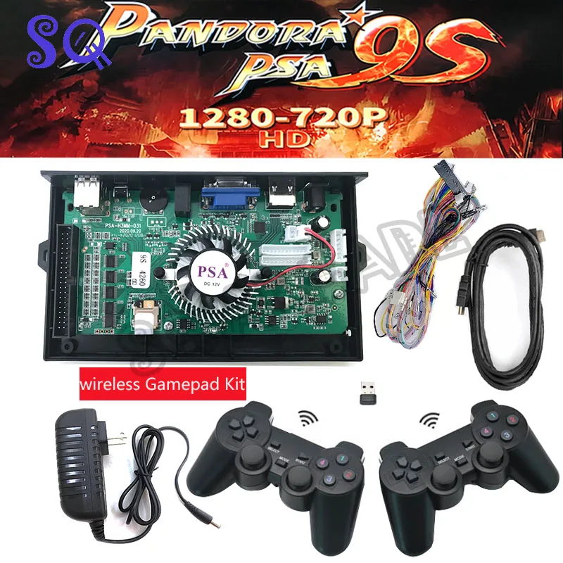 4260 в 1 системная плата Pandora's 9S семейная версия 16 * 3d с 3 4 игроками Поддержка выхода