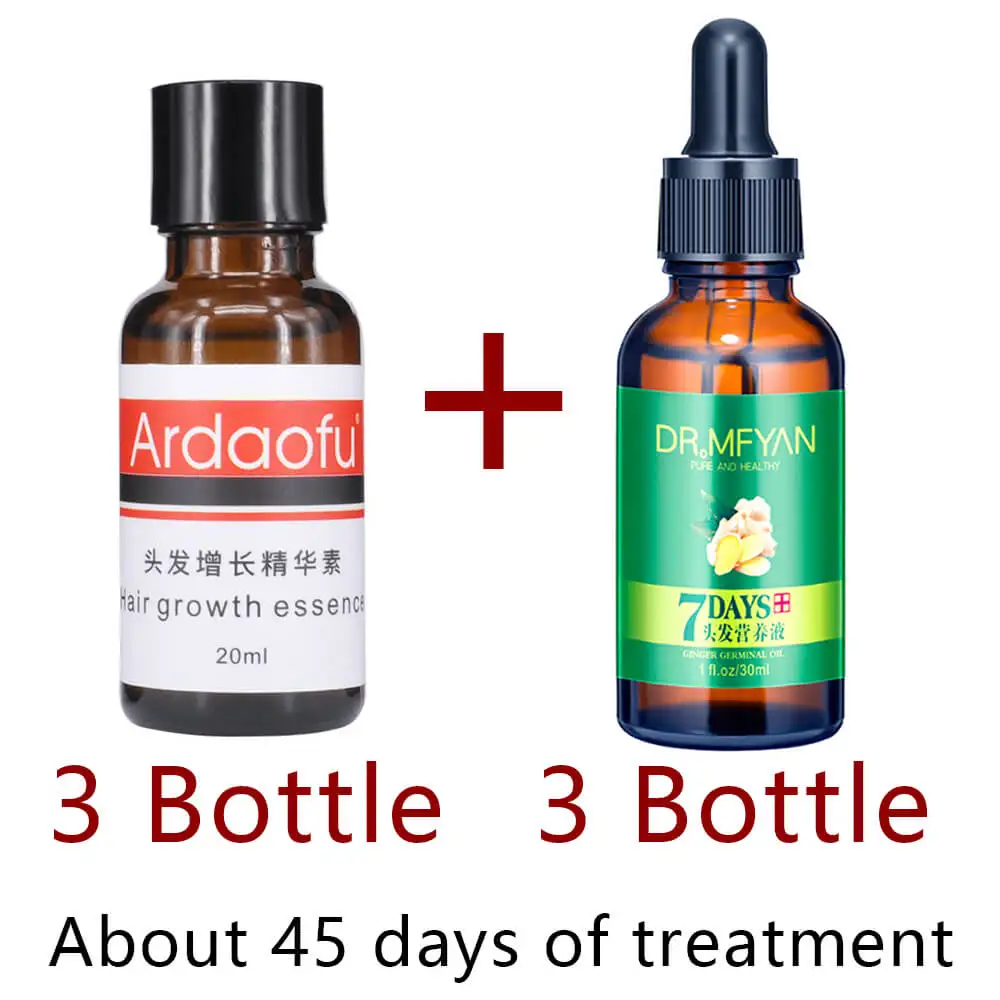 Mixed 6 bottles Быстрая мощная эссенция для роста волос, масло против выпадения волос, жидкая плотная сыворотка-спрей, Кератиновое средство для ухода за волосами для женщин и мужчин, 30 мл - Цвет: Mixed 6 bottles