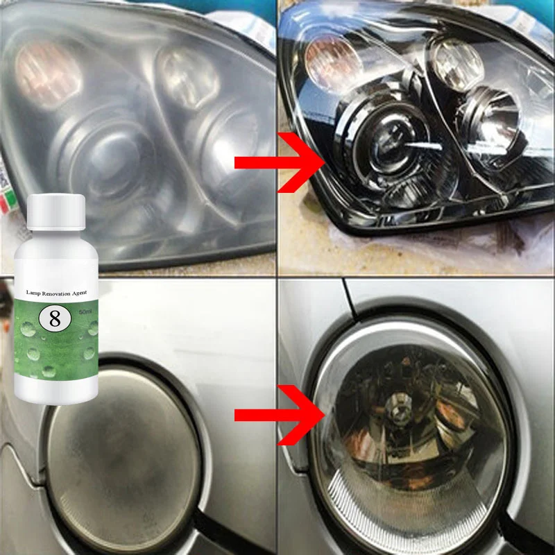 Набор для ремонта фар 20/50 мл | Автомобили и мотоциклы