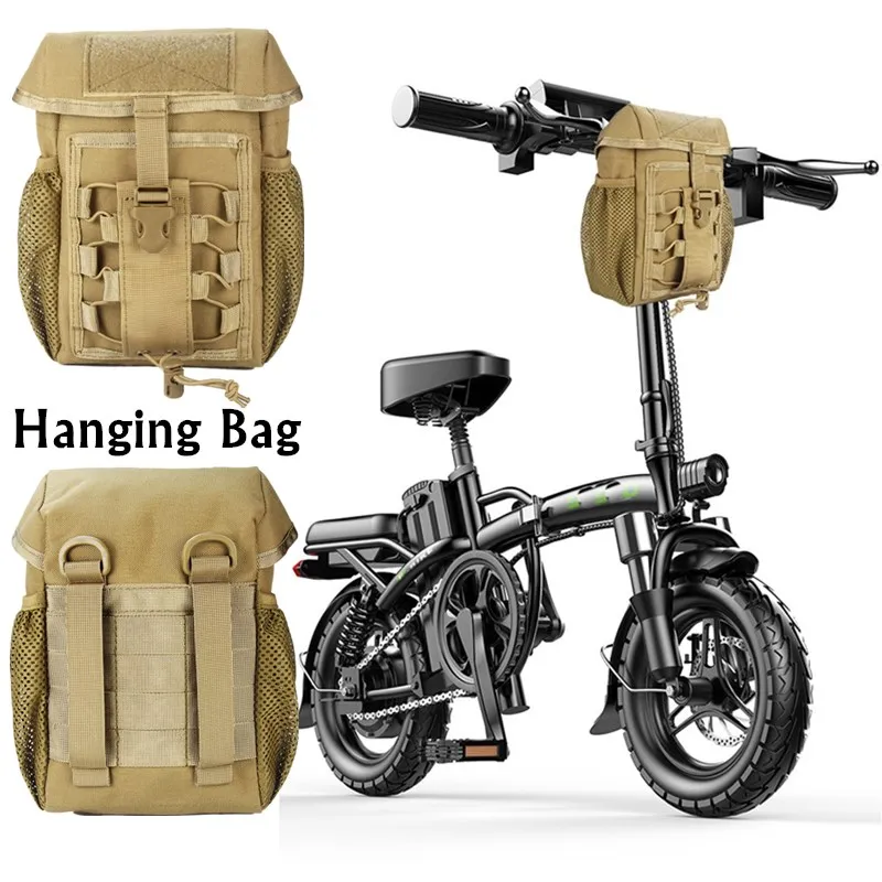 

Small Tactical Molle Storage Waist Bag Cycling Sports Bicycle Hanging Bags Outdoor Hiking Camping Travel Nylon Accessory Bag