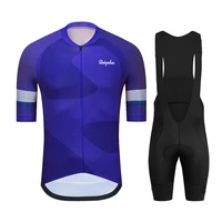 2021 ralvpha cycling suits road bike wear clothing mens bib shorts sets mtb bicycle jersey clothes maillot ciclismo uniform