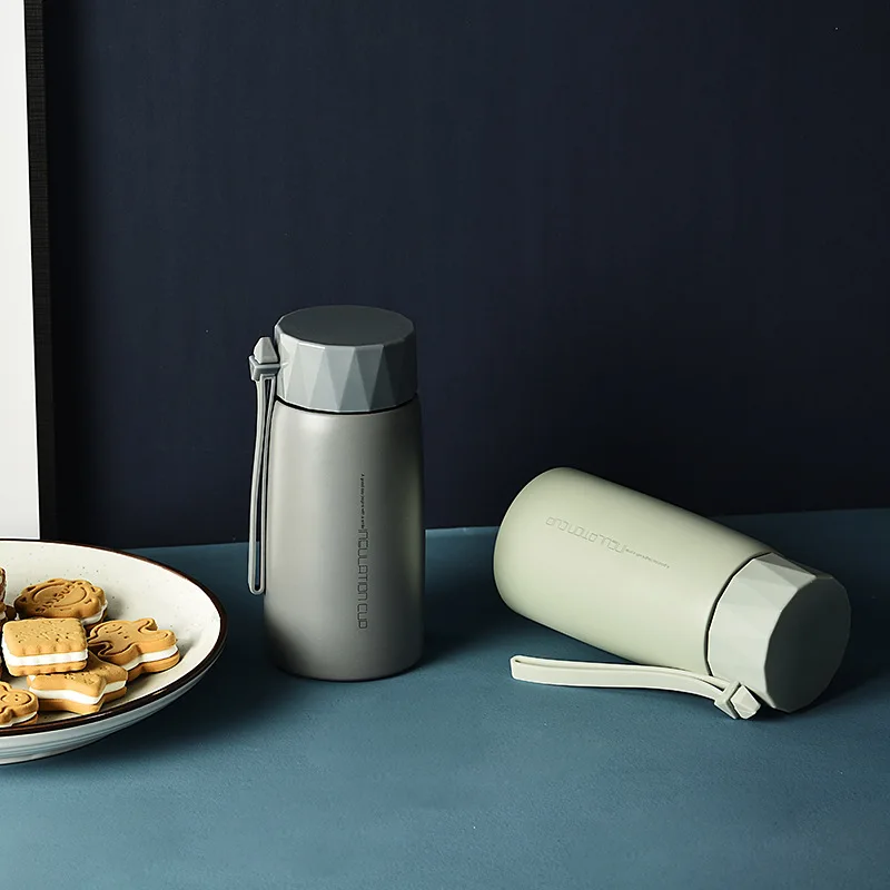 

Новая Изолированная Термокружка 280 мл, портативная мини-бутылка для воды, стаканы из нержавеющей стали, Термокружка, вакуумная фляжка, Детск...