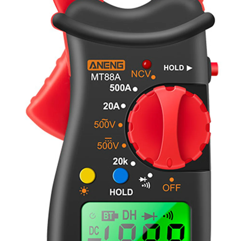 

1pc ABS Mt88a Digital Multimeter Mini Clamp Meter High Precision 150.7x64x34mm With Hight Quality