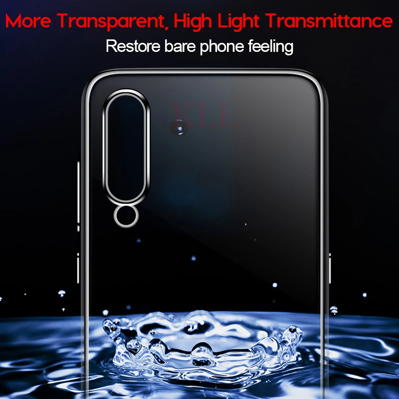 Мягкий прозрачный ТПУ чехол с покрытием для Xiaomi Mi 9 8 SE 9T Max 3 2 Mix F1 A2 Lite Redmi K20 Pro Note 7 6 5