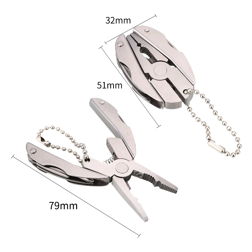 Geoeon миниатюрные Мультитулы уличные плоскогубцы портативные складные