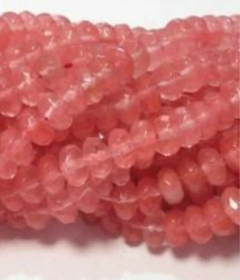 

Граненые бусины с арбузом и турмалином, 4 Х6 мм, 15 дюймов