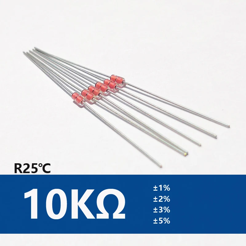 

MGD18 MF58 10K 103 3380 3435 3470 3600 3950 4000 4100 4130 стеклянный диод терморезистор типа НТК датчики температуры