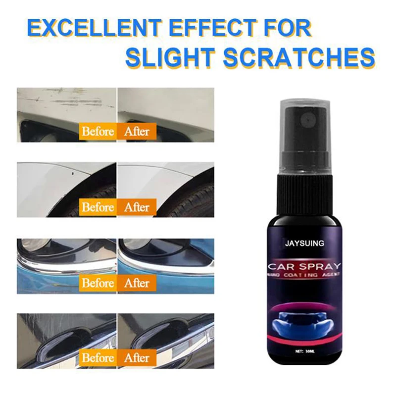 

Car Scratch Repair Nano Liquid Spray Polish Paint Wax Spray Coat Film