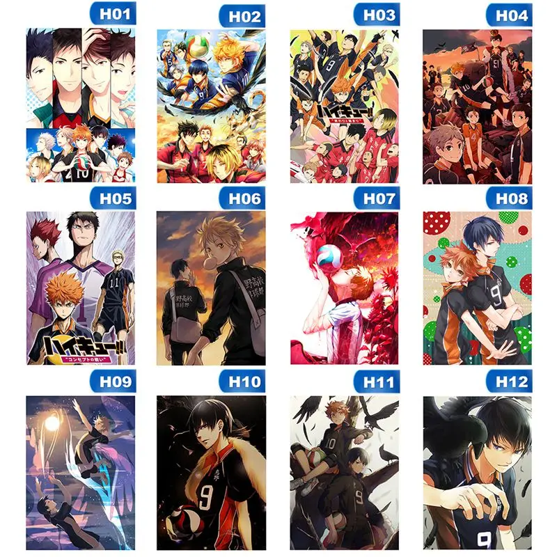 Diy цифровое Рисование волейбол мальчик цифровая краска Haikyuu японский мультяшный