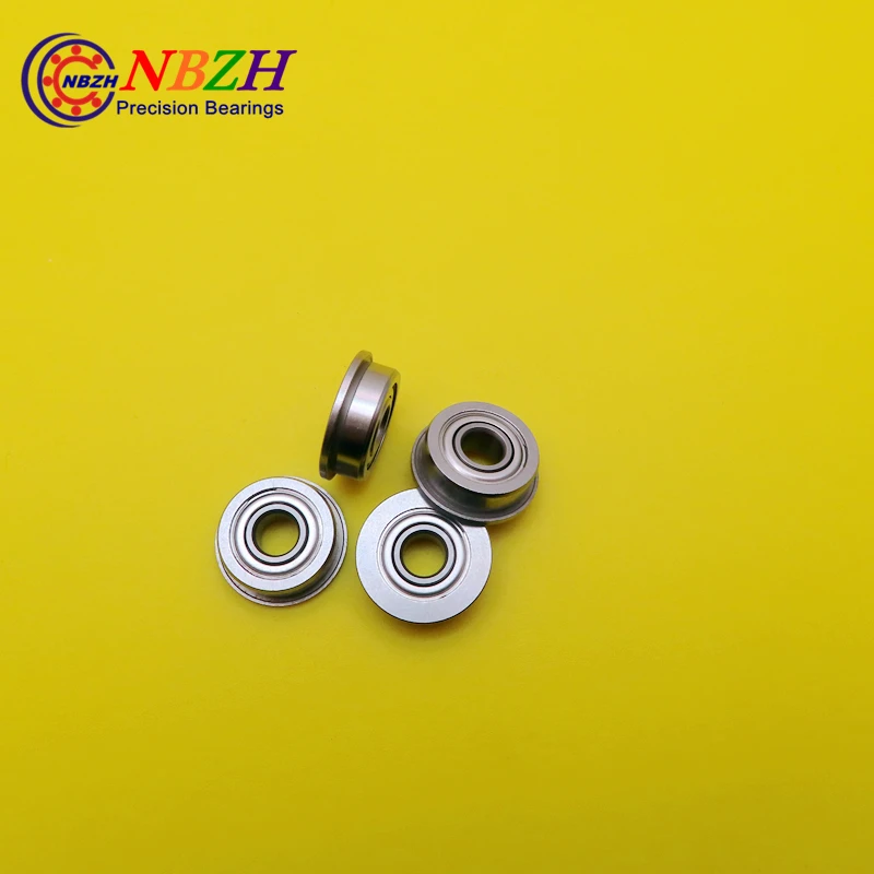 10 шт. Бесплатная доставка фланцевая втулка шарикоподшипники F604ZZ 4*12*4 мм|bearing