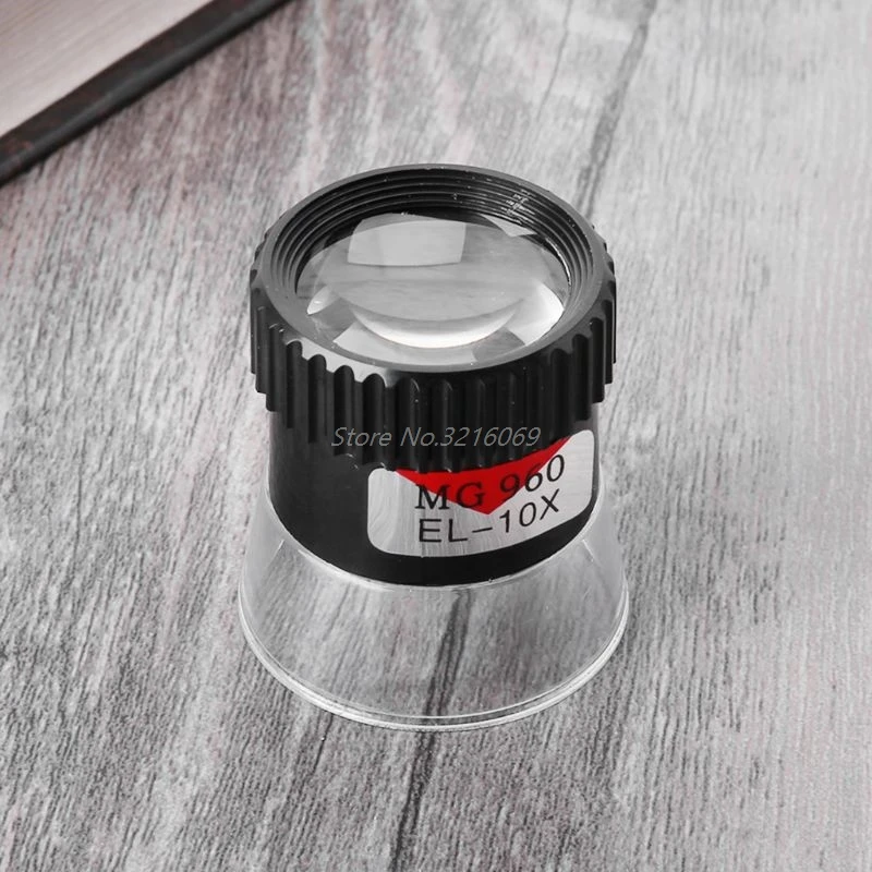 10X монокуляр увеличительное стекло лупа объектив карта глаз ювелирное украшение